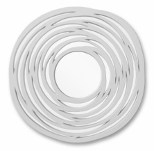 Зеркало в раме модерн Circle White (Циркл), (PUMH148WT)