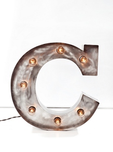 Стальная Буква C (12014)