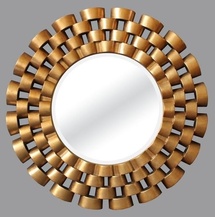 Nexus Gold Зеркало в раме модерн (PUGY091GL) 
