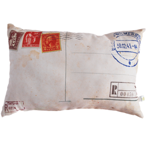 Интерьерная подушка Открытка 02 (В0244) 