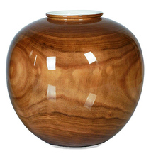 Ваза "Woody Bowl" лак (HP-GB09085) 